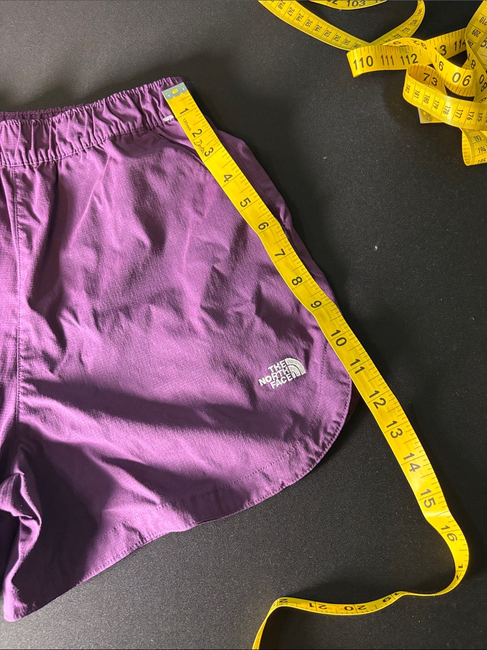 The North Face Plum Athletic Shorts with Elastic Waist size small - Picture 4 of 5